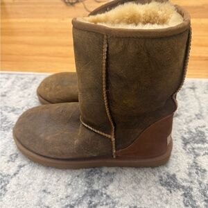 UGG Tan Shearling Boots
